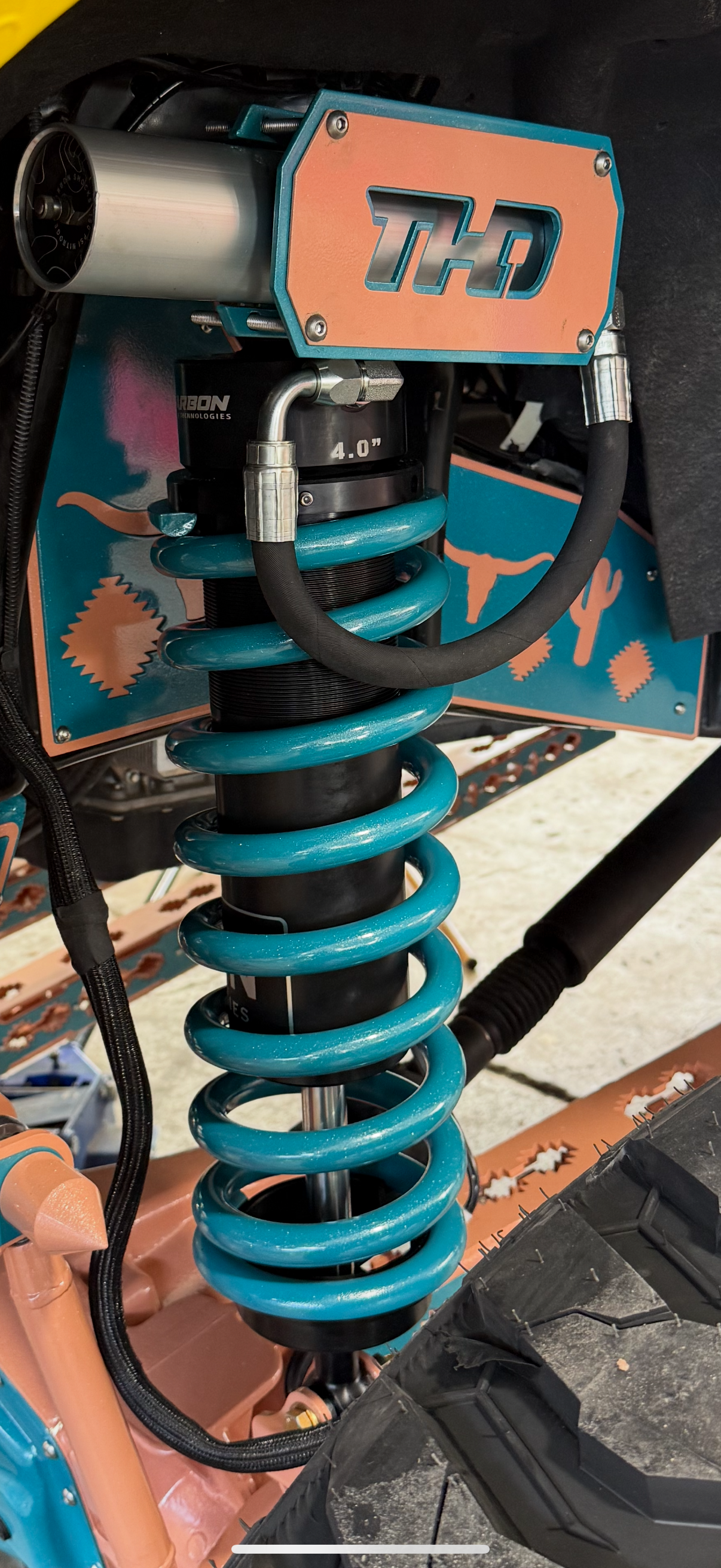 2017- up Ford F-250 Upper and Lower Coilover Mount